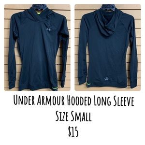 UNDER ARMOUR HOODED LONG SLEEVE